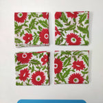 Cotton dinner napkins, indian cotton napkins, party napkins, floral print napkins, table cloth napkins, bulk cotton cloth napkins