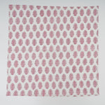 Taffy Pink Leaf Print Napkins