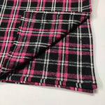 Christmas Plaid Napkins, Pink Black Plaid Napkins, Xmas table cloth napkin, Plaid napkin cloth, Checkred dinner napkins, Xmas table linens