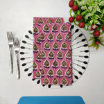 personalize gift napkins, indian cotton napkins, hand printed napkins, cocktail napkins, table cloth napkins, bulk cotton cloth napkins