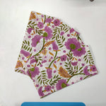 home decor napkins, indian cotton napkins, hand printed napkins, cocktail napkins, table cloth napkins, bulk cotton cloth napkins