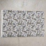 Hand Block Printed Fabric, 100% Cotton Quilting Fabric by the Yard, Quilt Fabric by Yard, Floral Fabric, Quilt Fabric, Fabric