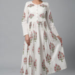 Long Tunic With Pockets, Indian Block Print Bridesmaids dress, Gift for her, Pleated Top, Summer Dress, India Block Print Top