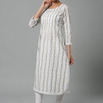 Long Kurti Tunic ,Bridesmaid dress, Gift for her, Gift for Mom, Pleated Top, Top with Lace, Summer Dress, India Block Print Top