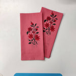 Reusable Cloth Napkins, Hand Block Print Cotton napkins set, Indian fabric -20x20 inches,personalized gifts for mom