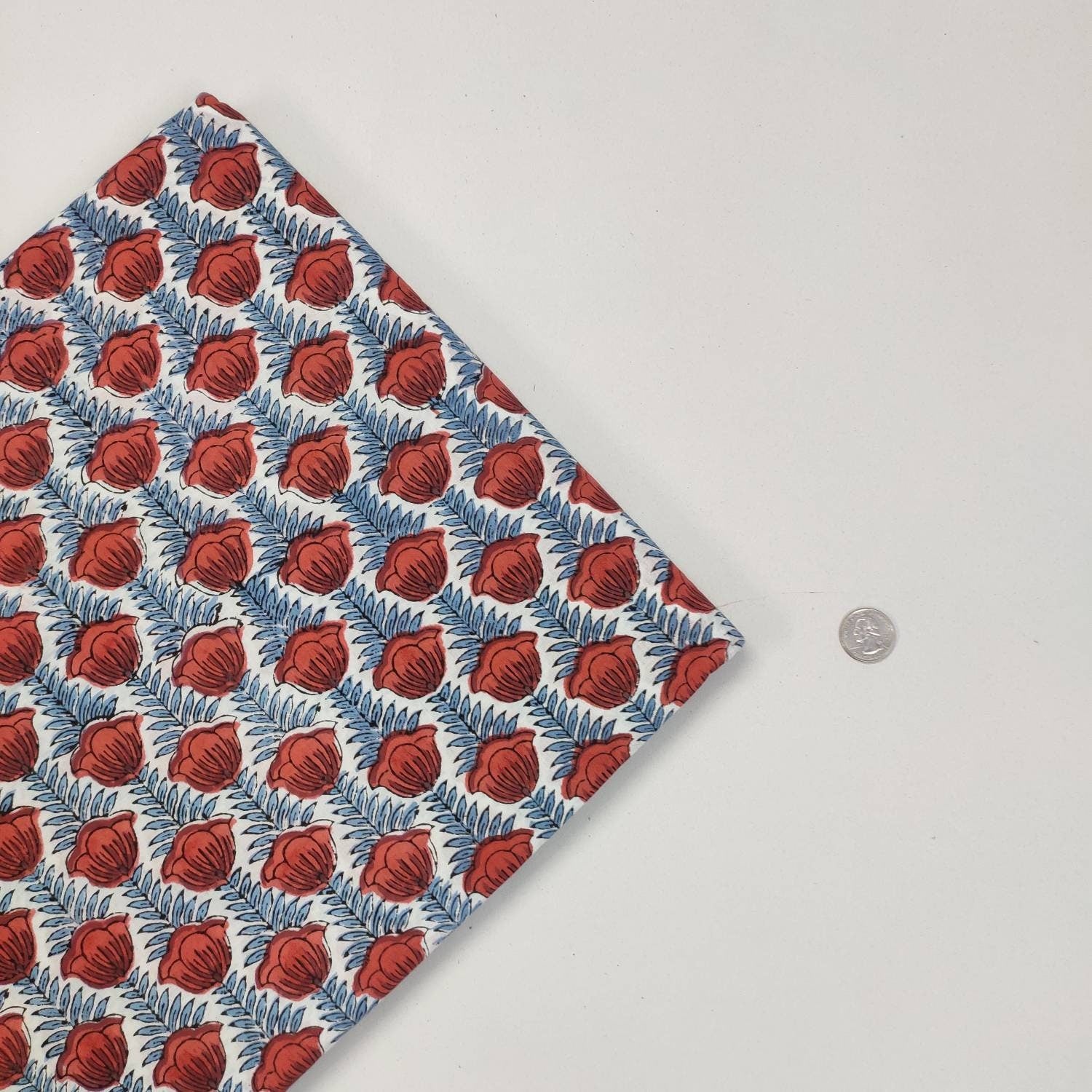 5 Yard 100% Pure Cotton Fabric indian Handmade Block Printed Garment Fabric, Cloth Material Fabric, india fabric