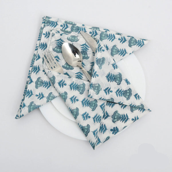 Aquamarine Blue Napkins