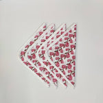 Indian Block Print, piping indian cotton napkins, hand printed napkins, cocktail napkins, table line cloth napkins, floral housewarming gift