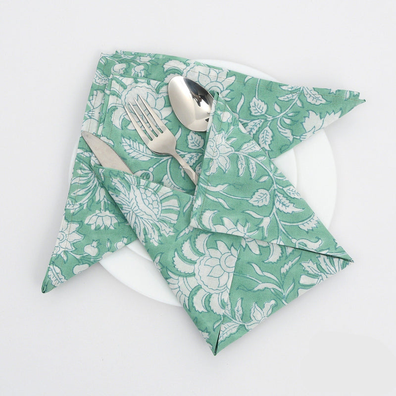 Mint Green Napkins