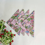 Block Print Napkin, Cotton Napkins, Boho Table Setting, Easter Tableware, Bohemian Decor, Handmade in India