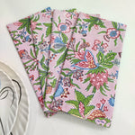 Block Print Napkin, Cotton Napkins, Boho Table Setting, Easter Tableware, Bohemian Decor, Handmade in India
