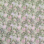 Green Wedding Block Print Tablecloth, Indian Block Print Rectangular Tablecloth, Seater Tablecloth, Floral Cotton Dinning Table Cloth