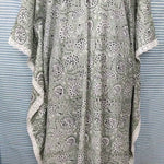 Cotton Block printed Kaftan, caftan, Indian Bridesmaids dress, Resort wear,vacation, cruise, pool, party, lounge, home,One size + Maxi Dress