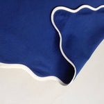 Scallop Placemats and Napkins ,Table Linens Piping Napkins fathers day gift