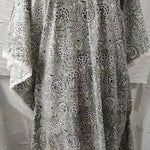 Cotton Block printed Kaftan, caftan, Indian Bridesmaids dress, Resort wear,vacation, cruise, pool, party, lounge, home,One size + Maxi Dress