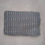 Blue 100% Cotton Quilting Fabric by the yard, India Block Print Fabric, fabric for Duvet Covers, Curtains, Dresses