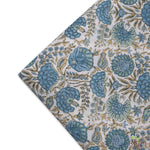 Asparagus Green Open Hand-Block Printed Cotton Cloth