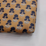 Christmas beige print 100% Cotton Quilting Fabric by the yard, India Block Print Fabric, fabric for Duvet Covers, Curtains, Dresses