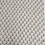 Teal Green Leafs Pattern 100% Cotton Quilting Fabric by the yard, Quilt Fabric, Indian Fabric, fabric for facemasks, fabric for bags