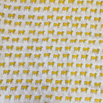 Cow print Hand Block Printed Fabric, 100% Cotton Quilting Fabric by the Yard, Quilt Fabric by Yard, Floral Fabric,Quilt,Fabric Mask