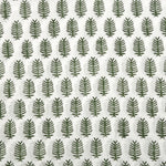 Juniper Green Hand-Block Printed Cotton Cloth