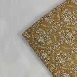 Mix leaf Floral 100% Cotton Quilting Fabric by the yard, India Block Print Fabric, fabric for Duvet Covers, Curtains, Dresses