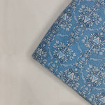 Mix leaf Floral 100% Cotton Quilting Fabric by the yard, India Block Print Fabric, fabric for Duvet Covers, Curtains, Dresses