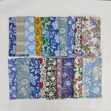 Cloth Napkins - Set of 19 - Large Dinner Table Napkins - Mismatched, Assorted, Variety - Animals and Floral - Housewarming Gift for Family