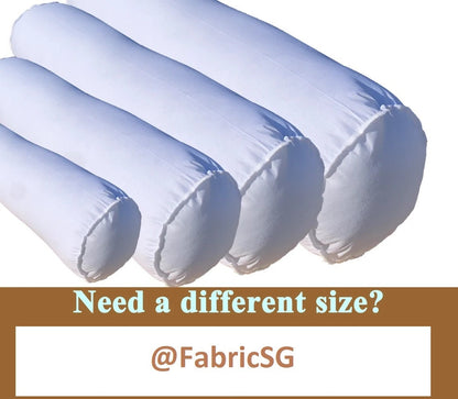 9x48 Bolster Pillow Cover for Throw Pillows and Shams / Soft and Plush / Craft Pillow, Piping Pillow shams cover