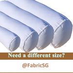 9x48 Bolster Pillow Cover for Throw Pillows and Shams / Soft and Plush / Craft Pillow, Piping Pillow shams cover