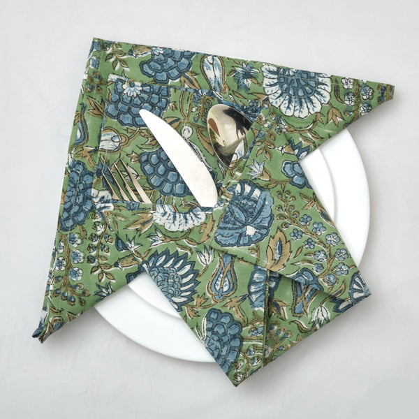 Asparagus Green Gad Napkins