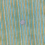 Multi colour stripes 100% Cotton Quilting Fabric by the yard, India Block Print Fabric, fabric for Duvet Covers, Curtains, Dresses