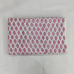 Light pink leaf 100% Cotton Quilting Fabric by the yard, India Block Print Fabric, fabric for Duvet Covers, Curtains, Dresses