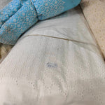 Net White Cotton Cambric Chick Embroidered Bleach Fabrics, Sofa Cover, Cotton Quilting Fabric by the yard, India Fabric, Curtains, Dresses