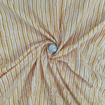 Stripes 100% Cotton Quilting Fabric by the yard, India Block Print Fabric, fabric for Duvet Covers, Curtains, Dresses