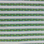 Printed border 100% Cotton Quilting Fabric by the yard, India Block Print Fabric, fabric for Duvet Covers, Curtains, Dresses