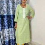 Light Pink embroidered dress, Indian Bridesmaids dress, Gift for her, Gift for Mom, Summer Dress, India top