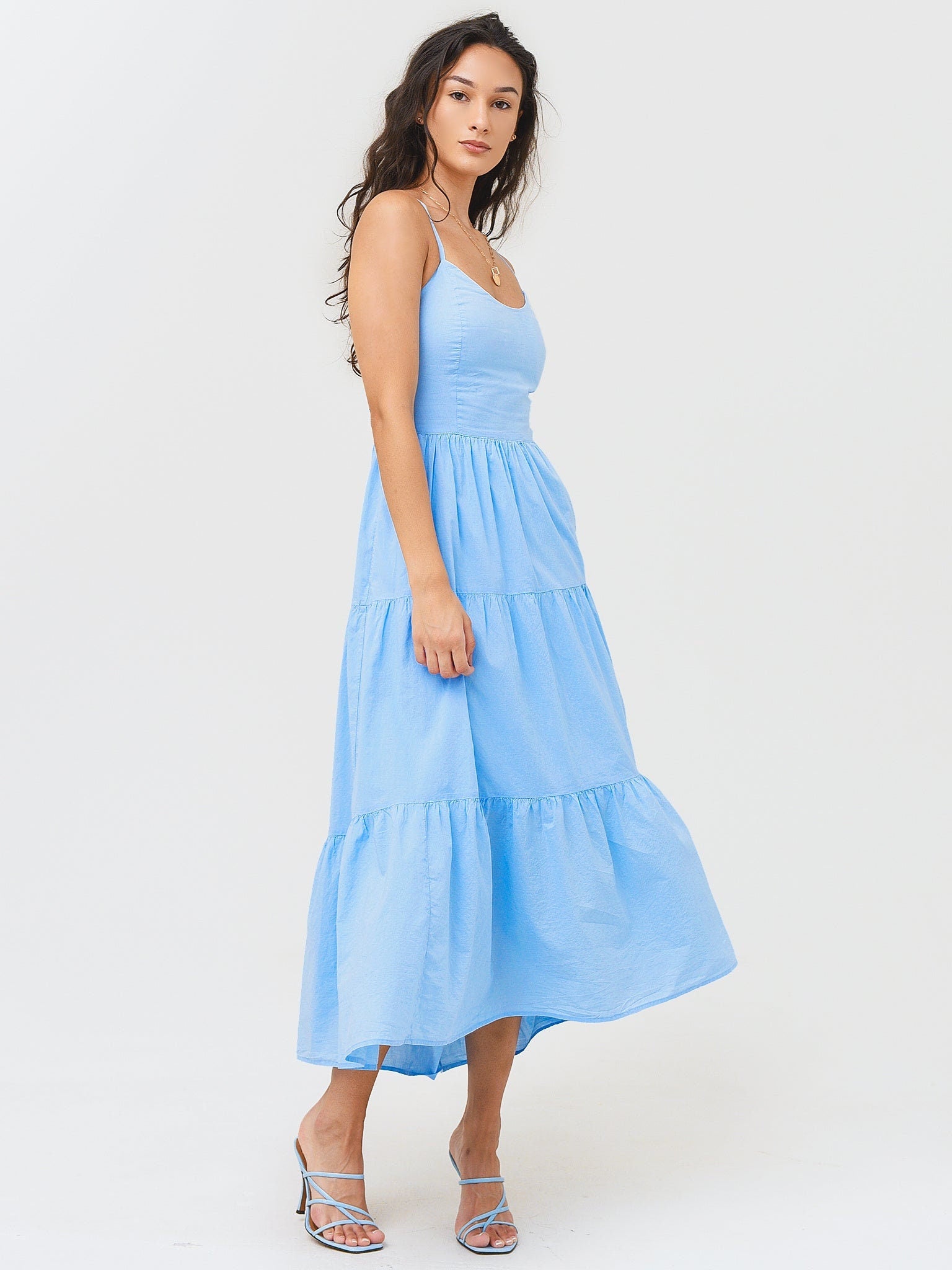 XIRENA WOMEN'S Owynn dress, Indian Cotton Long Gown, Indian Cotton Dress, Solid Dress