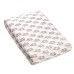 Punch Pink Hand-Block Printed Cotton Cloth