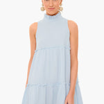 Blue Lightweight cotton Morgan Dress, Indian Cotton Long Gown, Indian Cotton Dress, printed Dress