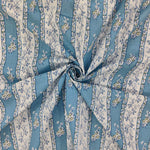 Hand Block Printed border Fabric, 100% Cotton Quilting Fabric by the Yard, Quilt Fabric by Yard, Floral Fabric, Quilt Fabric, Fabric