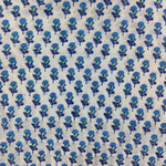 Hand Block Printed Fabric, 100% Cotton Quilting Fabric by the Yard, Quilt Fabric by Yard, Floral Fabric, Quilt Fabric, Fabric for Face Mask