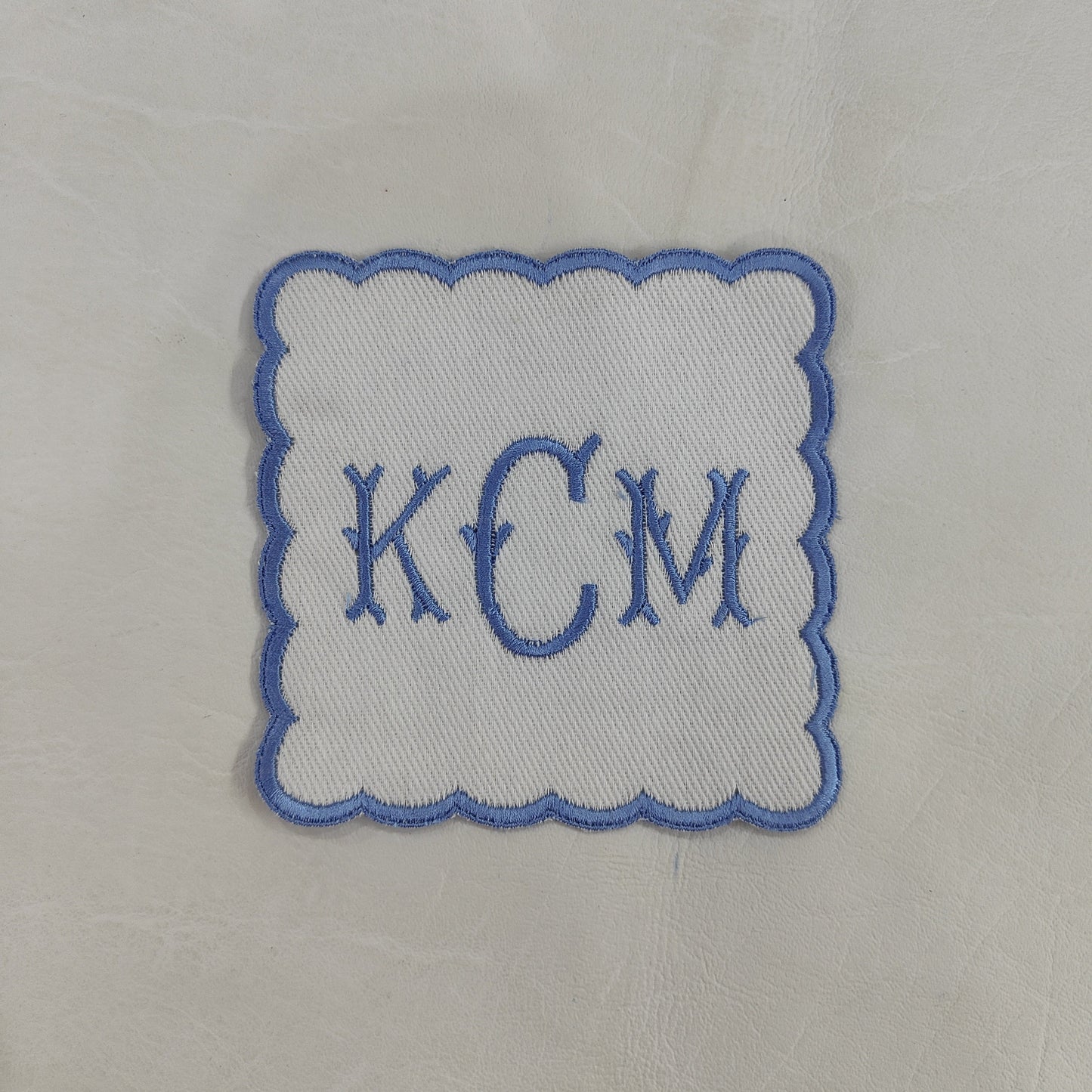 Embroidered linen white fabric coaster easy care,machine washable rustic kitchen decor dining coaster set