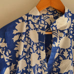 Floral Block Print Women Long Dress, Indian Comfortable Garment Organic Cotton Women Wear Dress, Party Wear Light Weight Comfort Long Dress