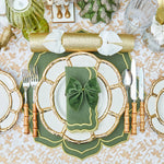 Green & Gold Placemats Napkins