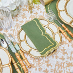 Green & Gold Placemats Napkins