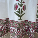 Dark Vanilla Round Tablecloth