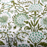 Block Print Boho Cushion Cover With Frill Handmade Cotton Bed Throw Pillows, bohemian pillow cushion cover vintage home decor frill cushion