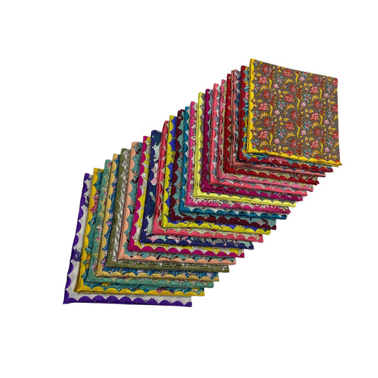 Mix Colour Embroidery Napkins
