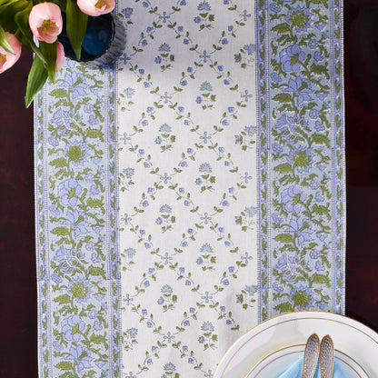 Powder Blue Table Runner